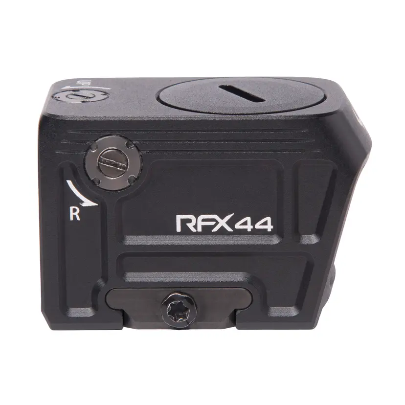 Viridian RFX44 Compact Green Dot Reflex Sight 5 MOA 1x44mm with RMR Adapter – ACRO Footprint - 1