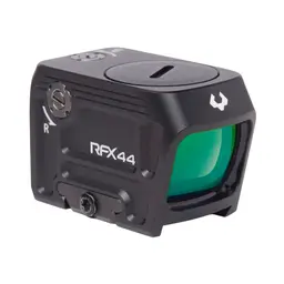 Viridian RFX44 Compact Green Dot Reflex Sight 5 MOA 1x44mm with RMR Adapter – ACRO Footprint - 2
