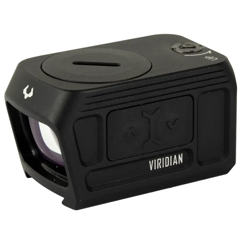 Viridian RFX45 Green Dot Optic 5 MOA ACRO Footprint with High Picatinny Mount – Matte Black - 1