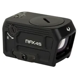 Viridian RFX45 Green Dot Optic 5 MOA ACRO Footprint with High Picatinny Mount – Matte Black - 2