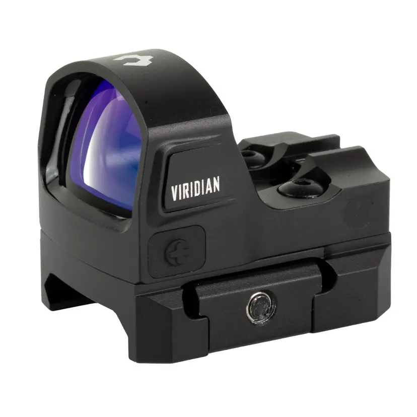 Viridian RFX-15 1x17 Micro Green Dot Sight 3 MOA Red Dot Optic with Shield Mount - 1