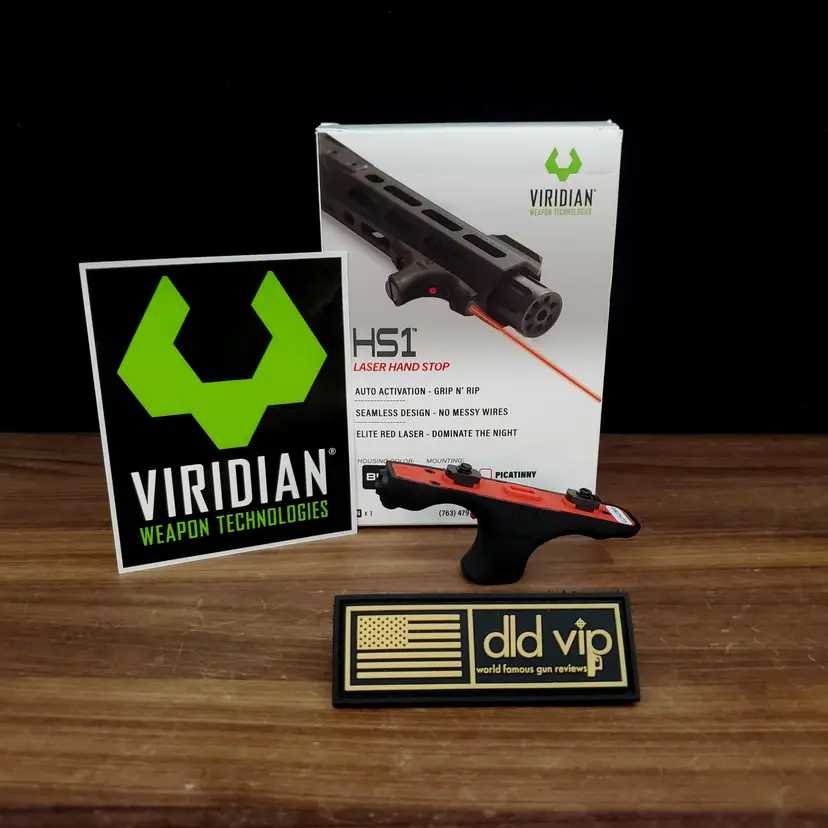 Viridian Weapon Technologies HS1 Handstop w/ Red Laser - 1