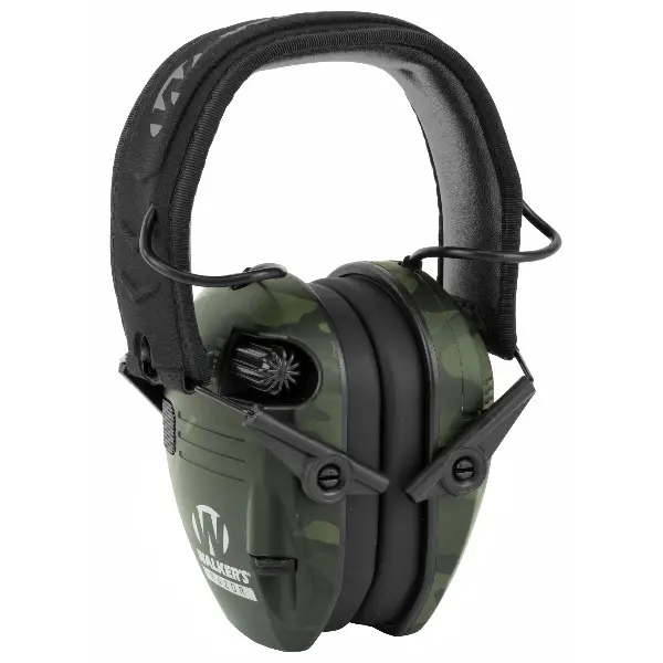 Walker's Razor Slim Electronic Muffs Black Multicam - 1