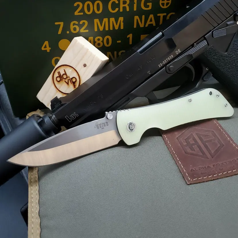 Zac Brown's Southern Grind Bad Monkey Drop Point Jade Green G10 - 1