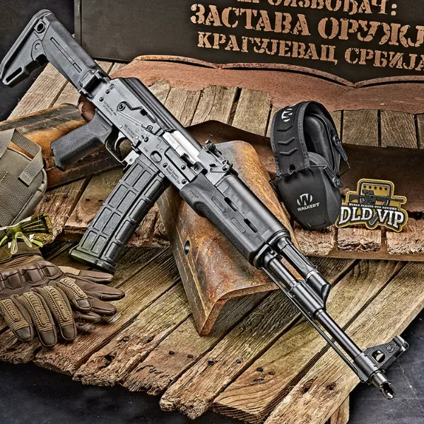 Zastava USA PAPM90 5.56 18" w/ Folding Zhukov Stock & RPK Trunnion - 1