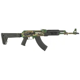 Zastava ZPAP M70 AK-Style Semi-Auto Rifle 7.62x39 16in Chrome-Lined Barrel M81 Woodland Cerakote Magpul Zhukov Stock - 2