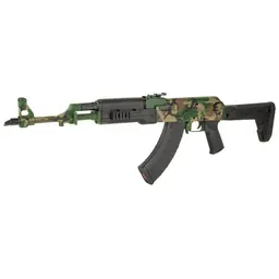 Zastava ZPAP M70 AK-Style Semi-Auto Rifle 7.62x39 16in Chrome-Lined Barrel M81 Woodland Cerakote Magpul Zhukov Stock - 3