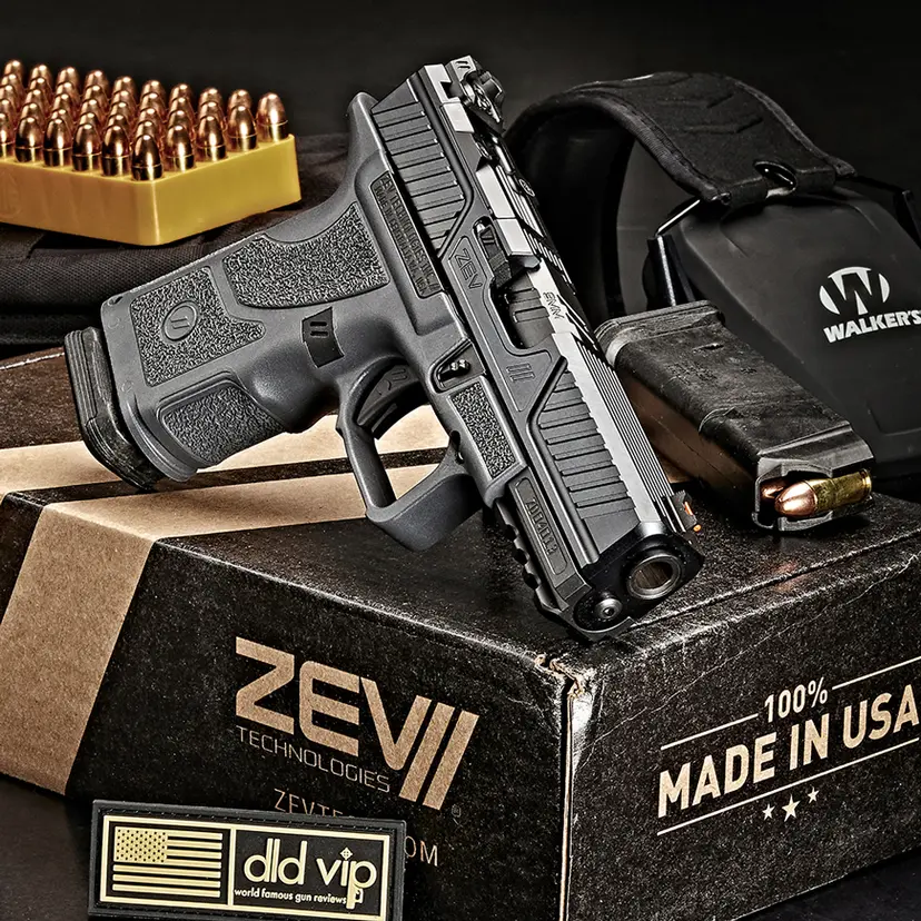 ZEV Technologies OZ9C Combat 9mm BLK/GRY OR - 1