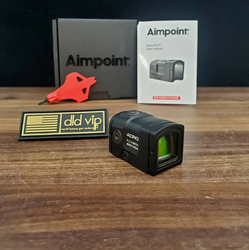 Aimpoint Acro P-2 Red 3.5MOA Dot Webinar - 1