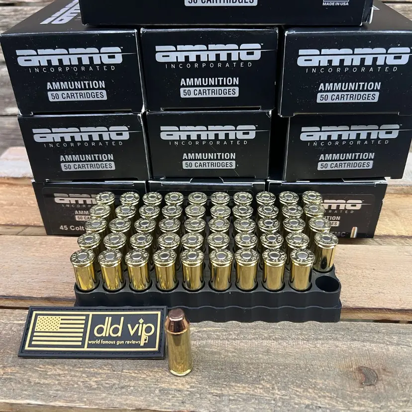 Ammo Inc. 45 Colt 250Gr TMC 500rd - 1