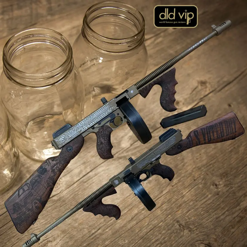 Auto Ordnance Thompson 1927A1 T1 Bootlegger .45ACP Distressed Bronze Cerakote Webinar - 1