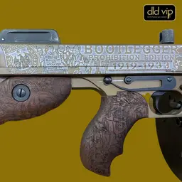 Auto Ordnance Thompson 1927A1 T1 Bootlegger .45ACP Distressed Bronze Cerakote Webinar - 3