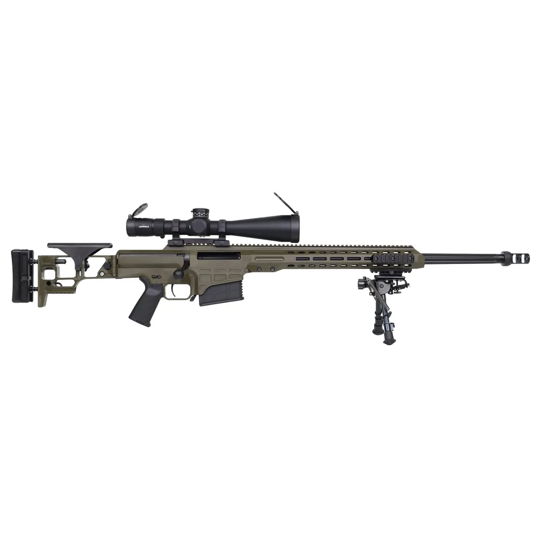 Barrett MRAD Deployment Kit Bolt-Action Rifle 338 Lapua & 7.62x51 Barrels, ODG Cerakote, Leupold MK5 7-35 Scope, Pelican Case Webinar