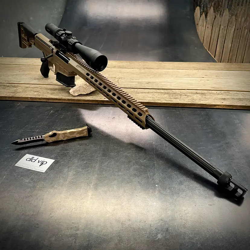 Barrett MRAD SMR 338 Lapua Bolt Action Rifle Package Webinar - 1