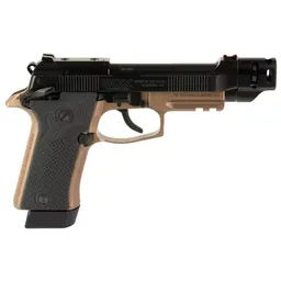Beretta 80X Cheetah Tactical Urban .380 ACP Compact DA/SA Pistol 4.4in Threaded Barrel Compensator Fiber Optic Sights 15rd Black Slide Bronze Frame Webinar - 3