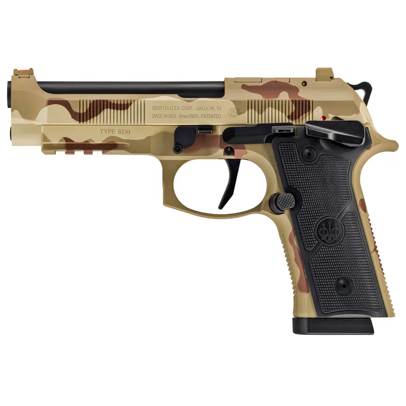 Beretta 92XI 9MM Semi-Automatic Handgun with DCU Camo Finish Webinar - 1