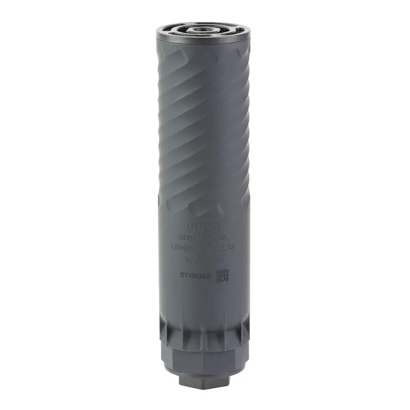 Bergara Ti-30 .30 Cal Titanium Suppressor, Black Cerakote, Closed & Vented Endcaps Webinar - 1