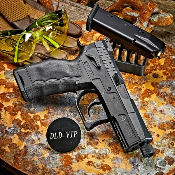 B&T MKII 9mm 4.3" Threaded DASA w/ Shield RMS Cut & 500rds of JHP Webinar 9780201390348 - 1