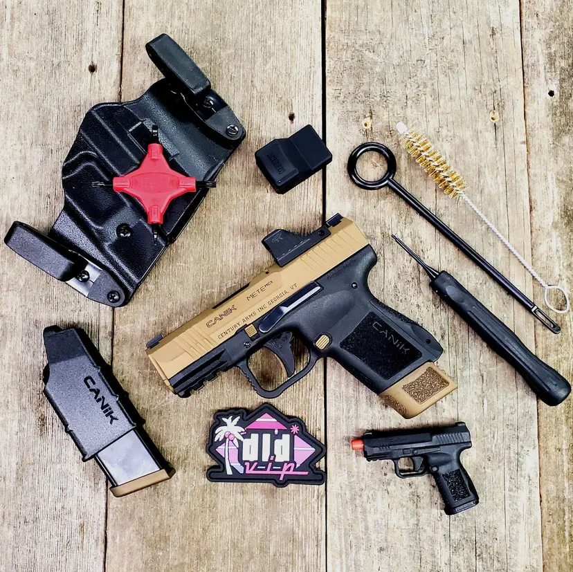 Canik METE MC9 9mm BLK/Bronze w/ MeCanik MO1 Webinar - 1