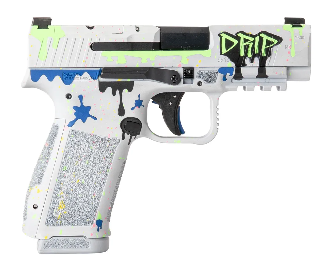 CANIK METE MC9LS Signature 9mm Compact Optics Ready Striker-Fired Pistol 3.64in Barrel 17+1 Drip White Cerakote 2 Mags Webinar