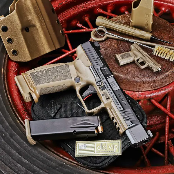 Canik METE SFX 9mm 5.2" FDE OR Webinar - 1