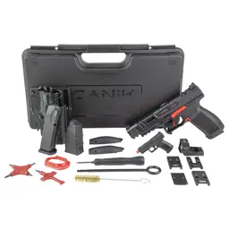 CANIK SFX Rival Red 9mm 5" 18RD MO3 Semi-Auto Pistol with Optic, 2 Magazines, Fiber Sights Webinar - 4