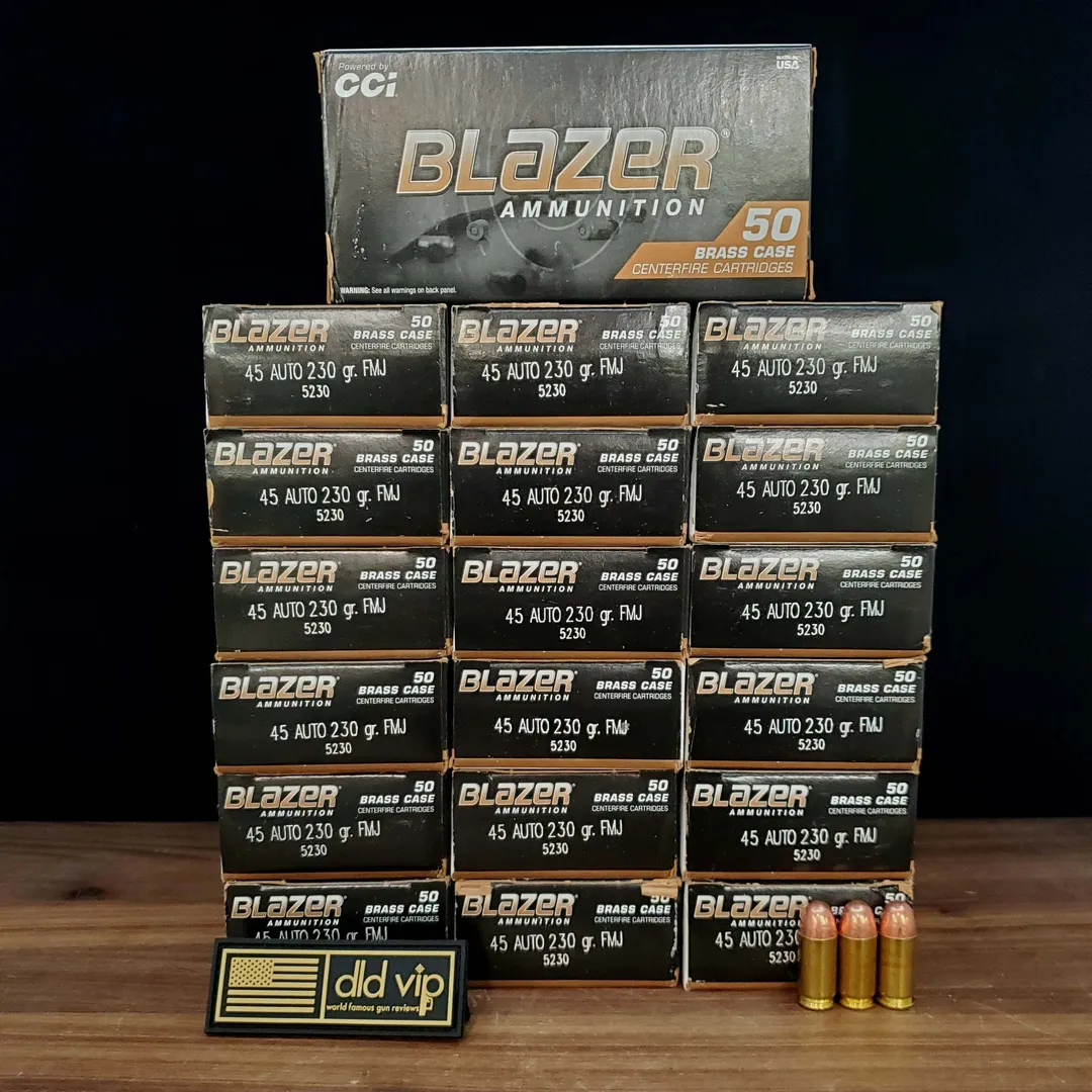 CCI Blazer .45ACP 230Gr FMJ 1000rd Case Webinar