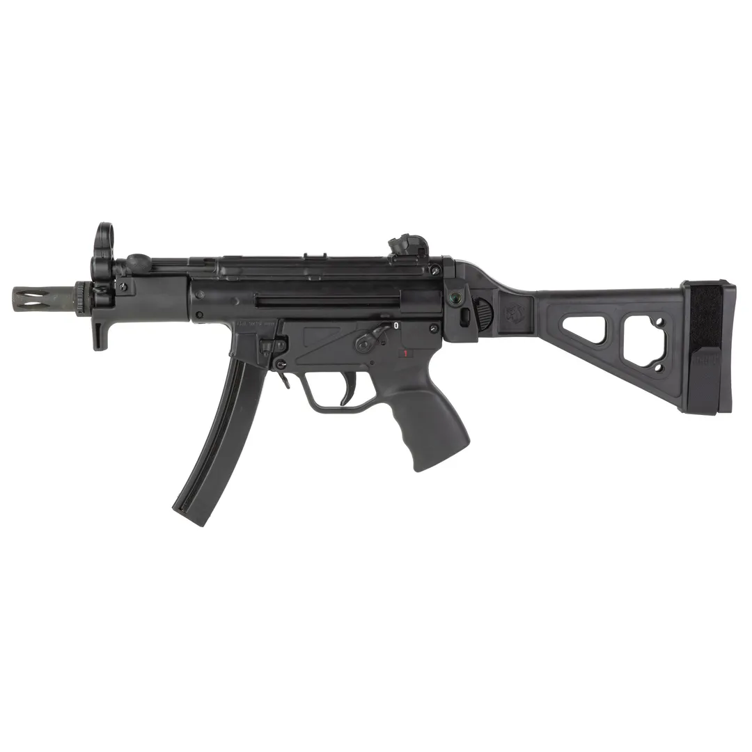 Century Arms AP5-P 9mm Semi-Auto Pistol 5.8in Threaded Barrel 30rd Black Brace 2 Mags Case Webinar