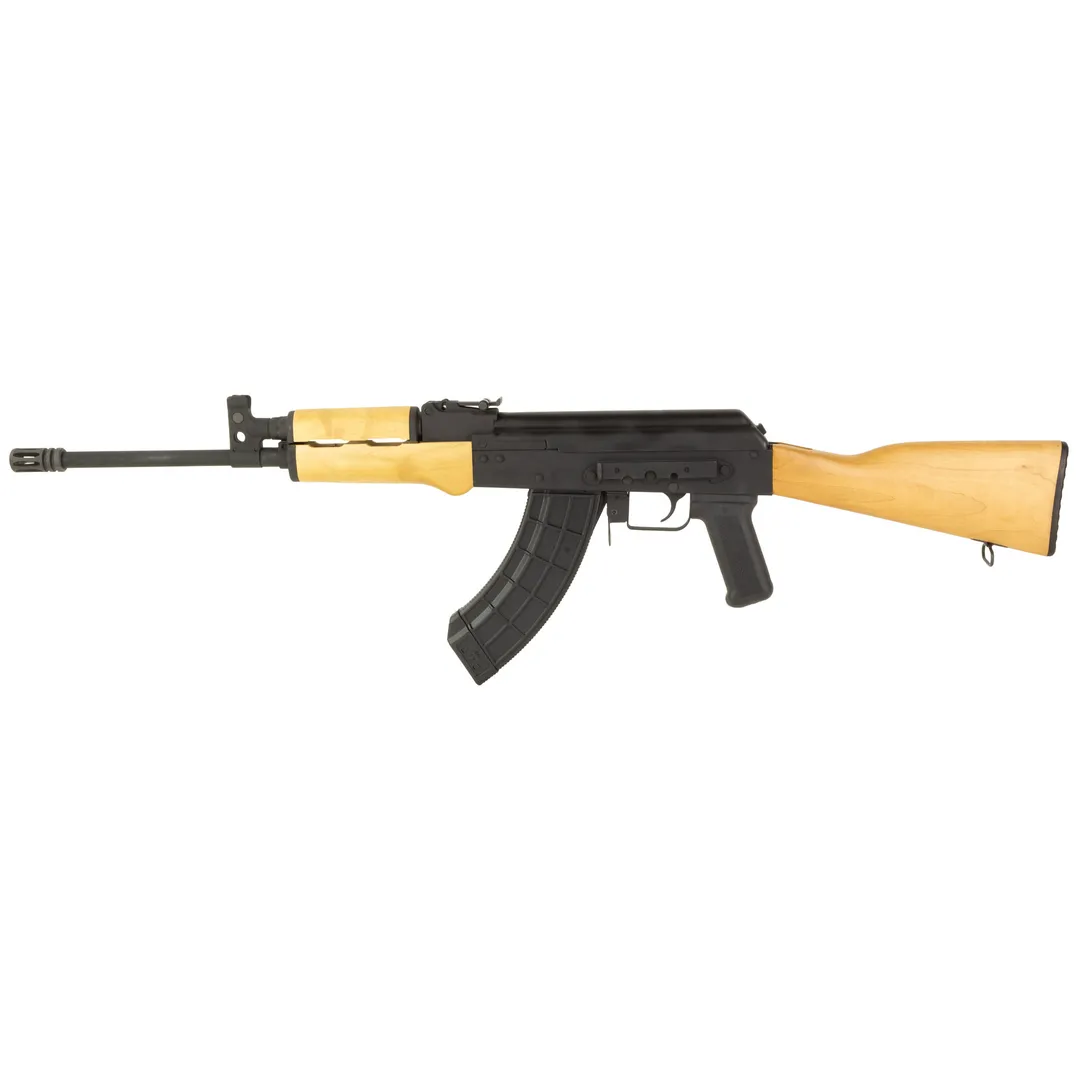 Century Arms VSKA Tactical AK-47 Semi-Auto Rifle 7.62x39 16.25in Threaded Barrel Black with Wood Furniture 30rd Webinar