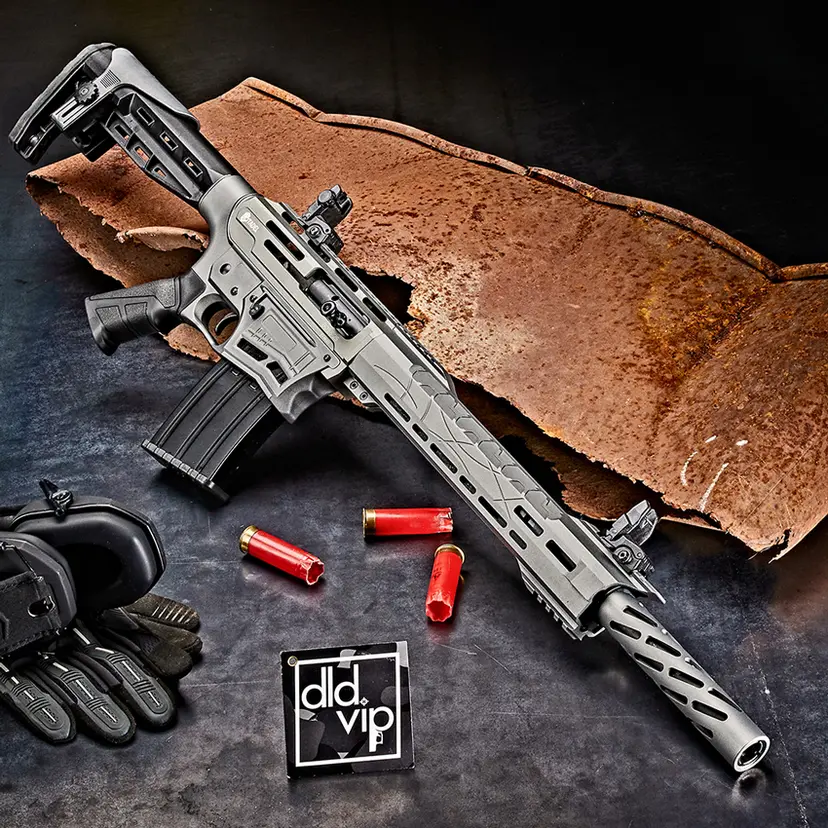 Citadel Boss-25 Semi-Auto 12Ga Tungsten Cerakote Shotgun Webinar - 1