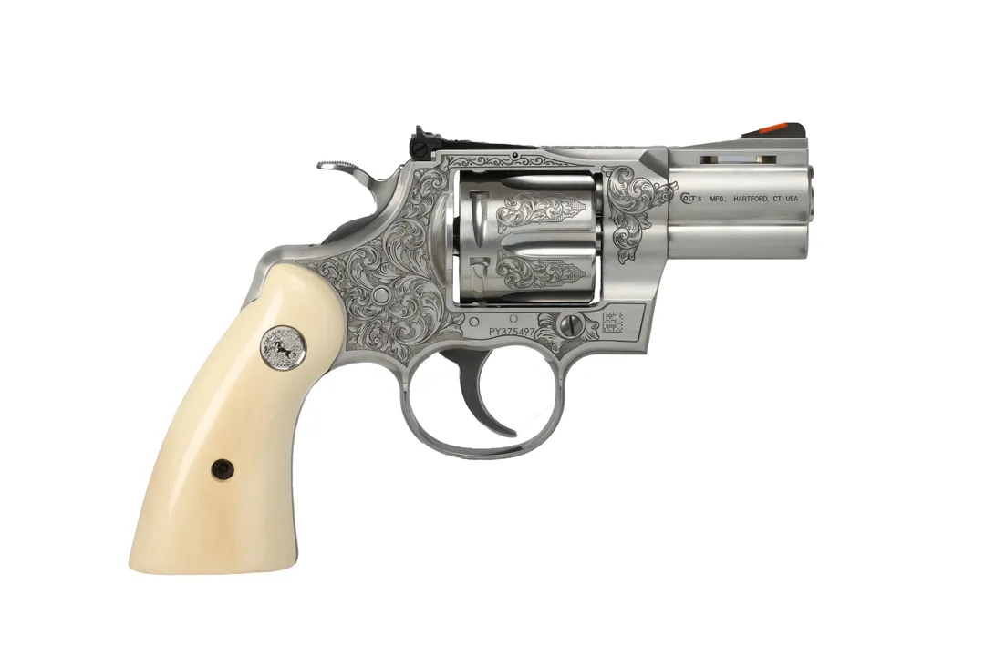 Colt Python .357 Magnum 2.5" Holly Grips Tyler Gun Works Engraved Premier Grade Webinar