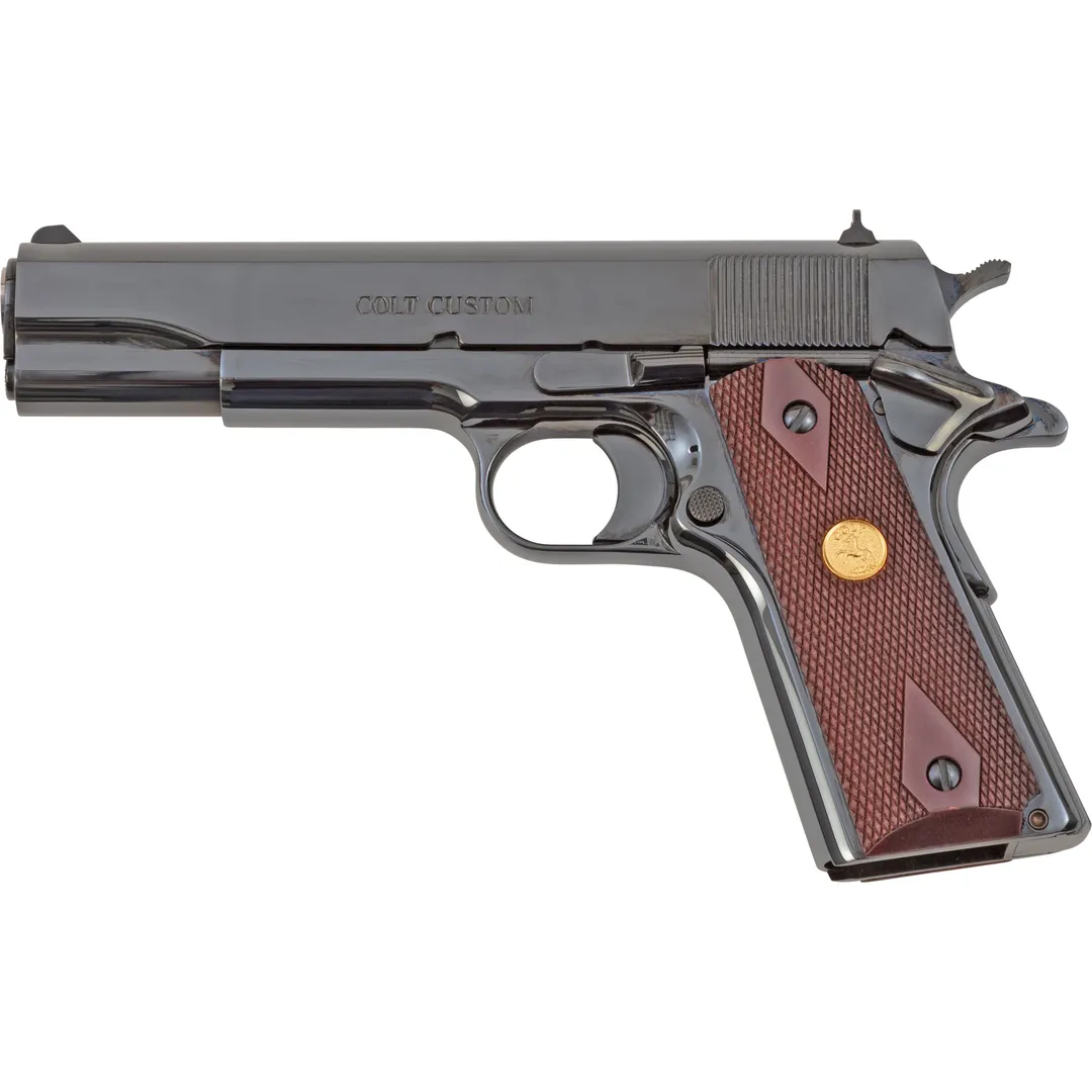 Colt 1911 Government .45 ACP Semi-Auto Pistol 5in Barrel Royal Blue Webinar