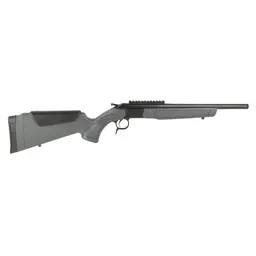CVA Scout Gen 3 300 Blackout Single Shot Rifle 16.5" Threaded Barrel Black/Gray Synthetic Stock Webinar - 2
