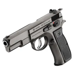 CZ 75 Legend 9mm Full-Size Steel Frame Pistol 4.5in Barrel 16-Round Black Blued DA/SA Webinar - 3