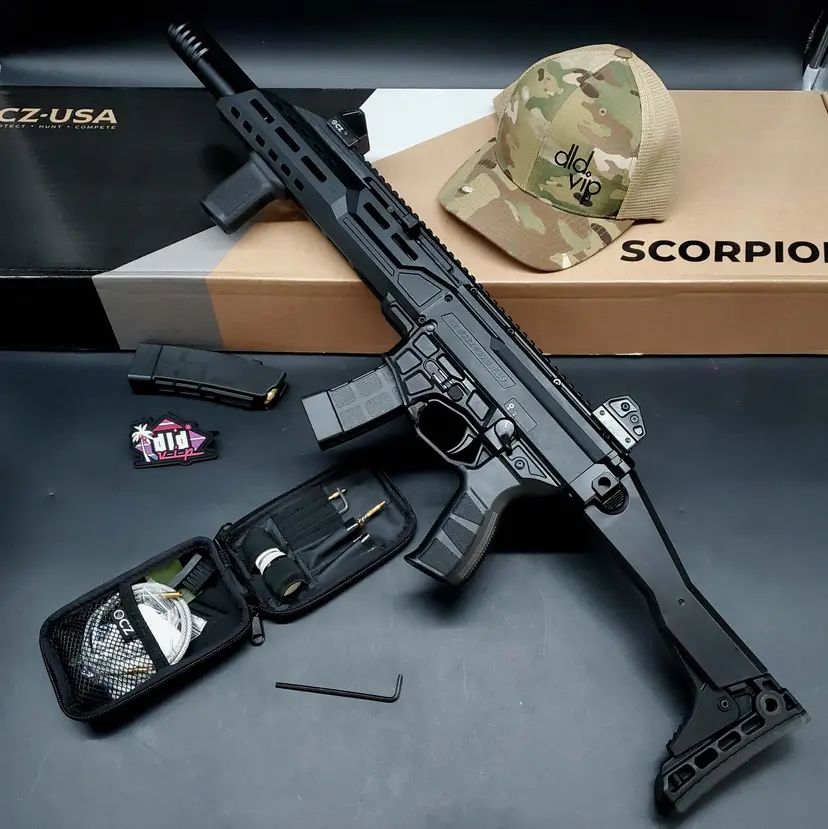 CZ Scorpion Evo 3+ 9mm 16.2" Webinar - 1