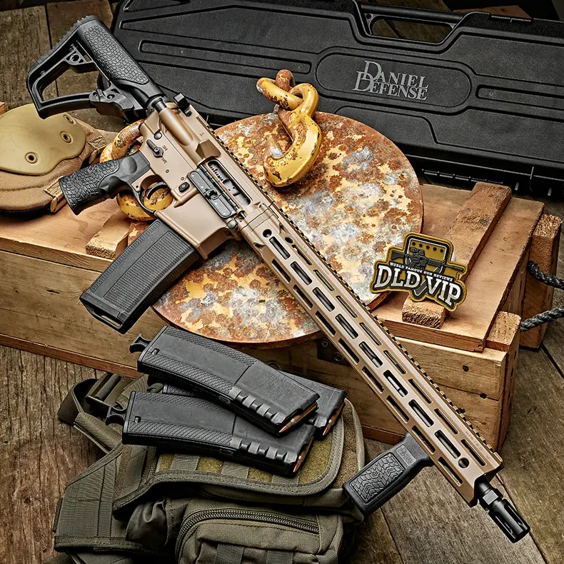 Daniel Defense DDM4V7 5.56 FDE Cerakote w/ Foregrip Webinar - 1