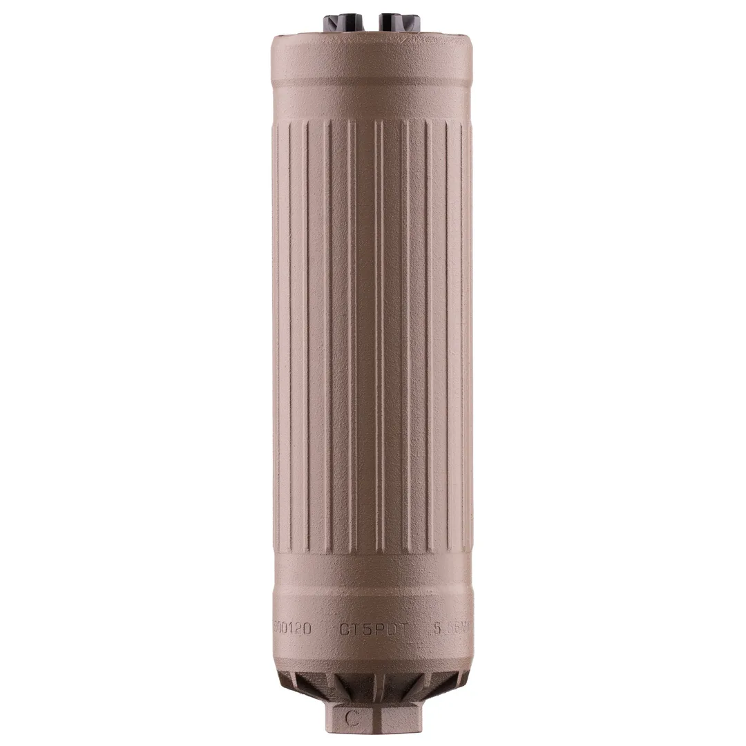 Dead Air Armament CT5P Patrol 5.56 NATO Suppressor 1/2x28 Direct Thread FDE Cerakote Webinar
