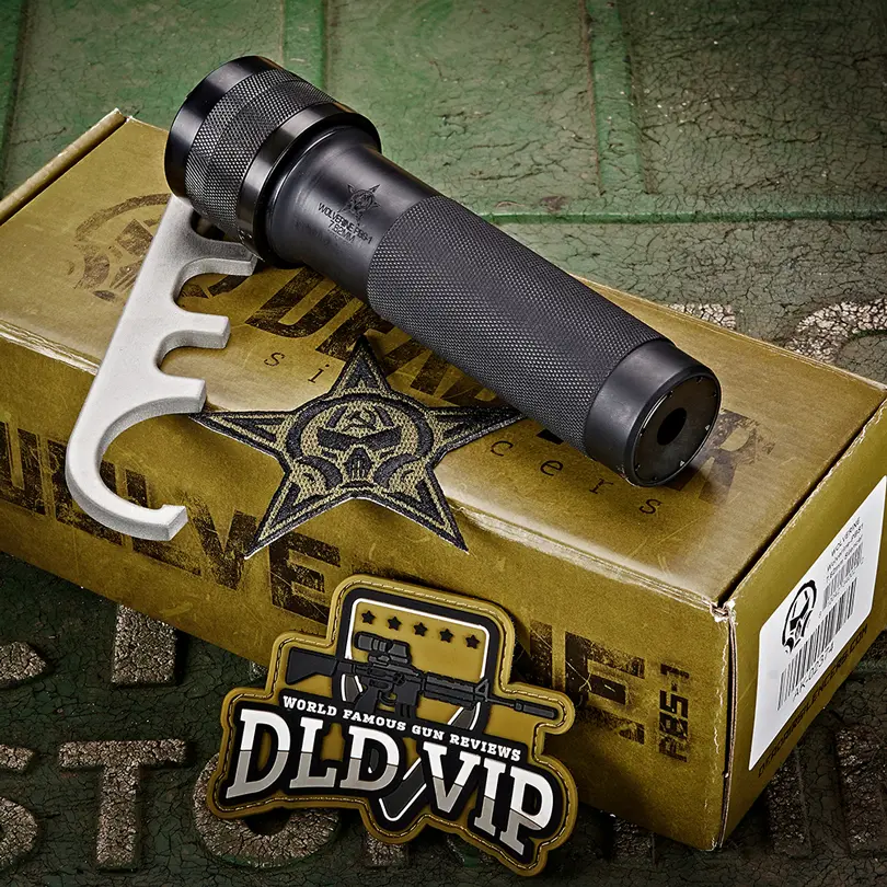 Dead Air Wolverine-PBS1 7.62x39 AK Suppressor Black Cerakote/Nitride Webinar - 1