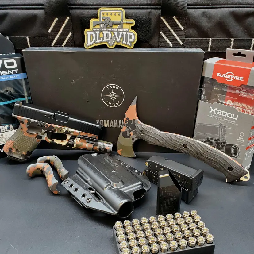 DLD VIP Glock 19 Gen5 9mm Flecktarn Cerakote Package Webinar - 1