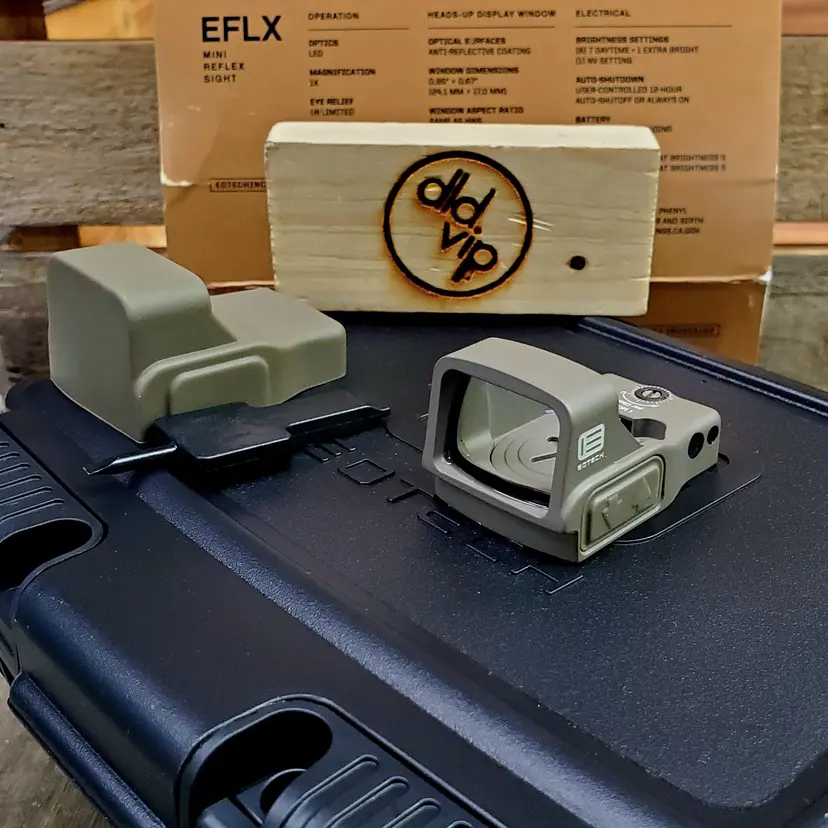 EOTech EFLX 3 MOA Red Dot Tan Webinar - 1