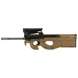 FN PS90 Semi-Auto Rifle 5.7x28mm 16.04in Barrel Matte Flat Dark Earth 50-Round Magazine Webinar - 1