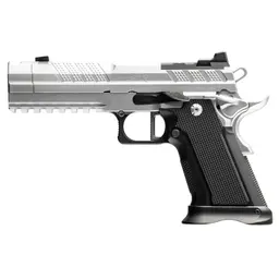 Fusion XP Pro Comp 9mm Full Size Optic-Ready Pistol 4.6in Integrated Compensator 17rd Chrome Black Tenifer 2 Mags Webinar - 1