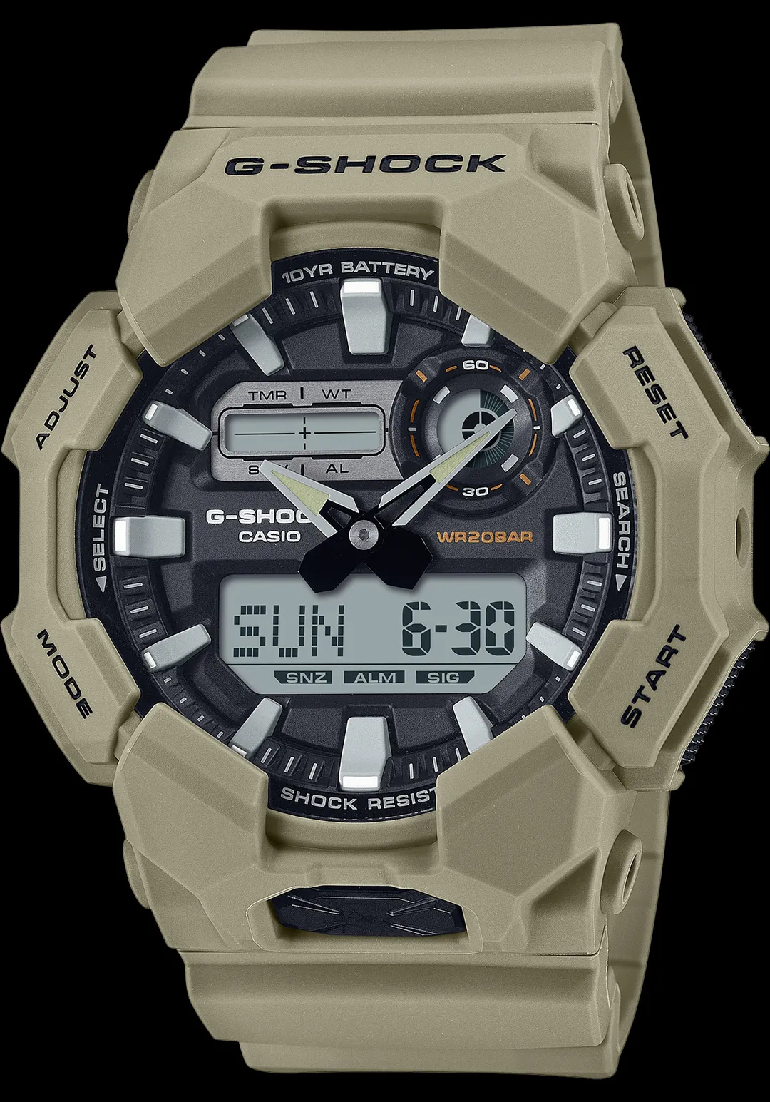 G-Shock GA0105ACR Tan Band CR1220 Webinar
