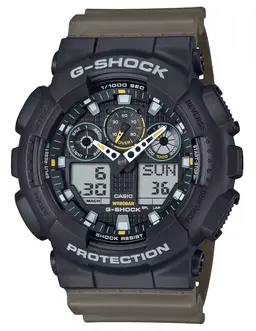 G-Shock GA100TU1A3CR Green Band CR1220 Webinar - 1