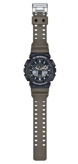 G-Shock GA100TU1A3CR Green Band CR1220 Webinar - 3