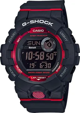 G-Shock GBD8001 Casio GBD-800 Series Black Band CR2025 Webinar - 1