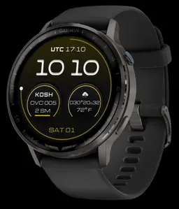 Garmin D2 Air X15 8 GB Slate/Black Band 1.40" AMOLED Display Lithium Ion Compatible w/ iPhone/Android Webinar - 1