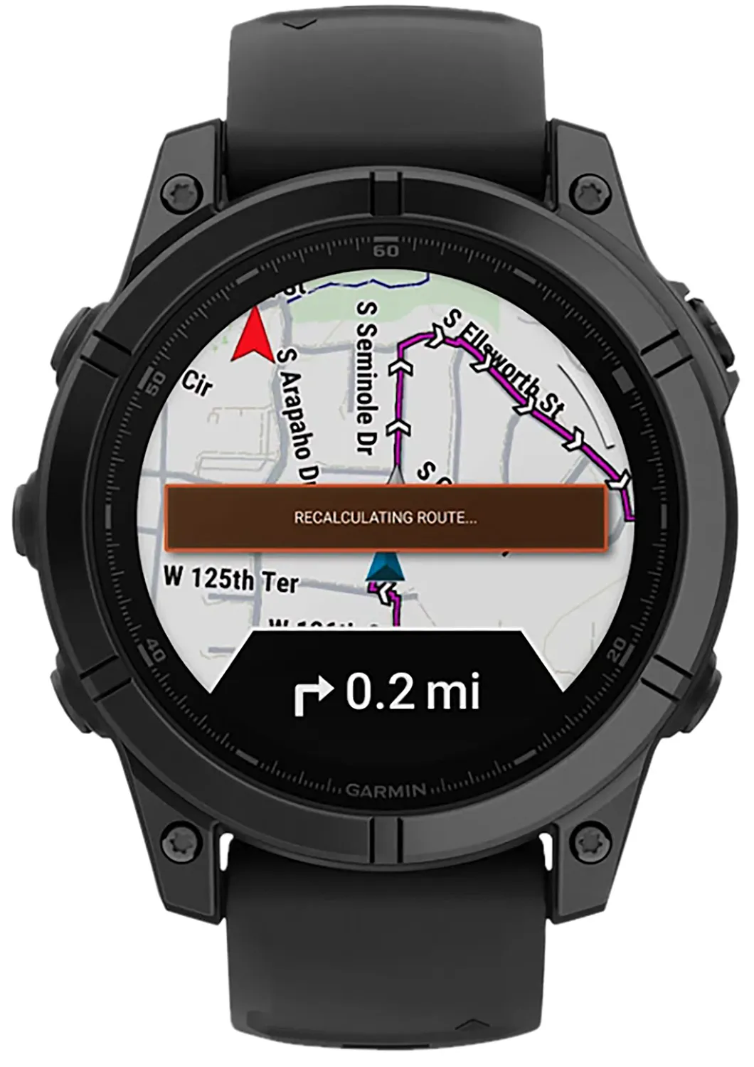 Garmin Fenix E AMOLED Gray/Black AMOLED Display Compatible w/ iPhone and Android Webinar