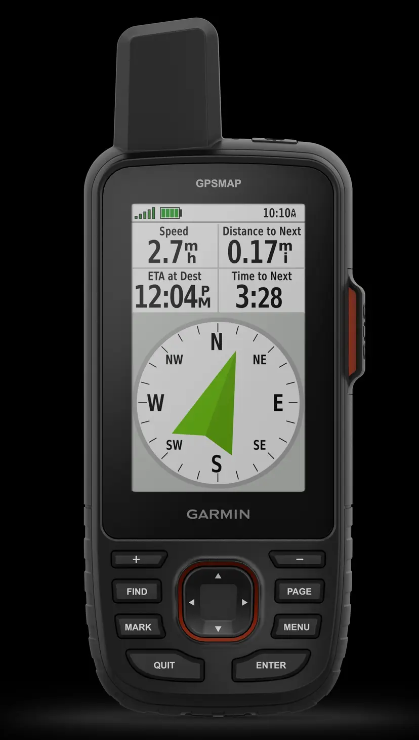 Garmin GPSMAP 67i Communication/SOS/Maps 16GB Memory Black 3" Transflective Color TFT Display, Compatible w/Garmin Explore App & Garmin Connect Mobile Webinar - 1
