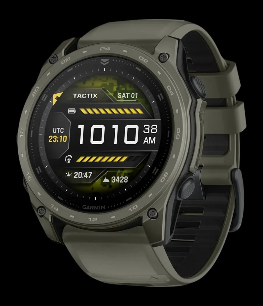 Garmin Tactix 8 32GB Memory Olive Drab Cerakote Band AMOLED Display Webinar